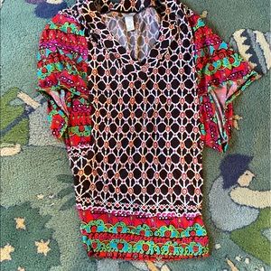 Trina Turk Swim Cover Up Tunic S